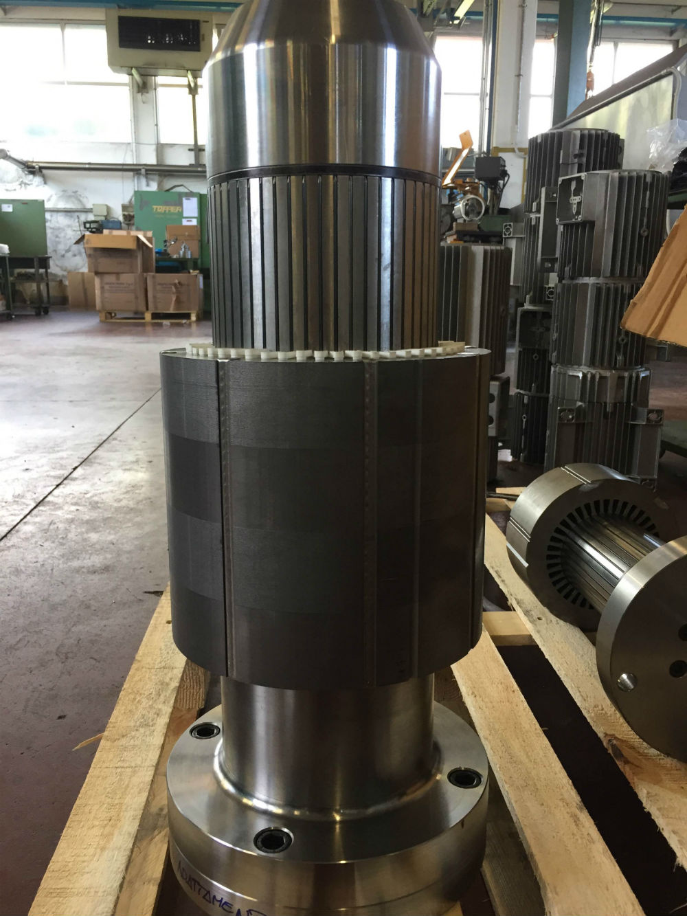 Attrezzatura per costipatura cave